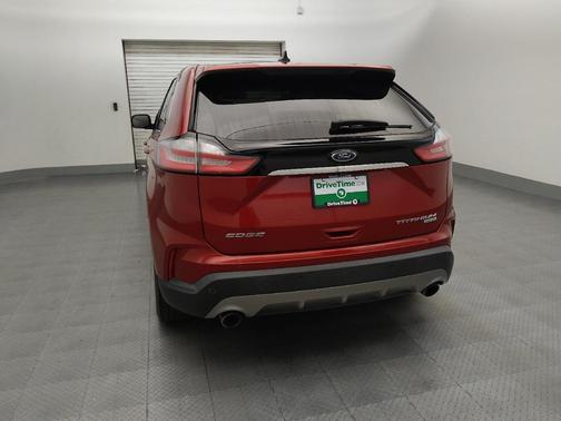 Rapid Red Metallic Tinted Clearcoat 2020 Ford Edge Titanium