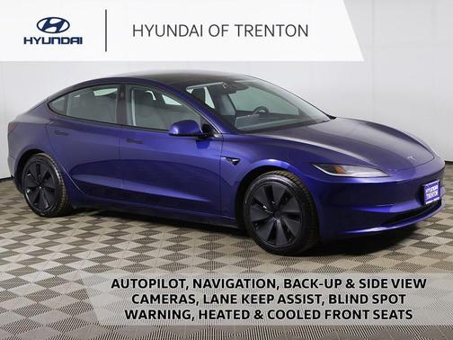 Deep Blue Metallic 2024 Tesla Model 3 Long Range