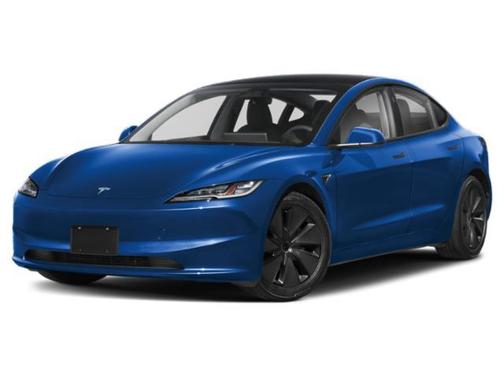 Deep Blue Metallic 2024 Tesla Model 3 Long Range