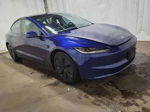 Deep Blue Metallic 2024 Tesla Model 3 Long Range