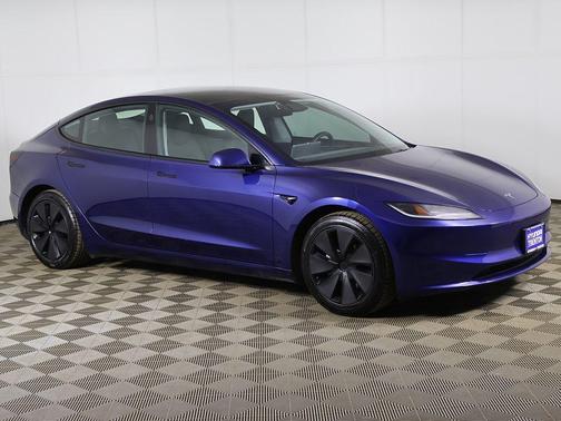 Deep Blue Metallic 2024 Tesla Model 3 Long Range