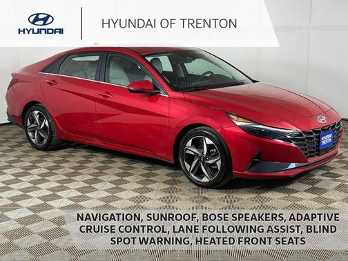 Calypso Red 2023 Hyundai ELANTRA Limited