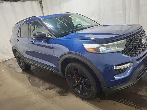 Atlas Blue Metallic 2020 Ford Explorer ST