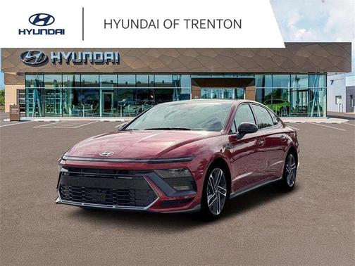 Red 2026 Hyundai SONATA N Line