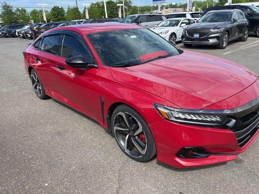 San Marino Red 2021 Honda Accord Sport 1.5T