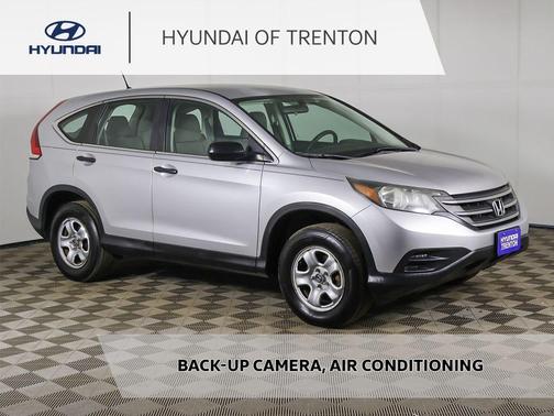 Gray 2014 Honda CR-V LX