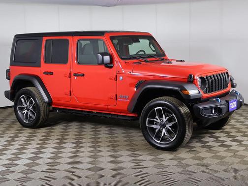 Firecracker Red Clearcoat 2024 Jeep Wrangler 4xe Sport