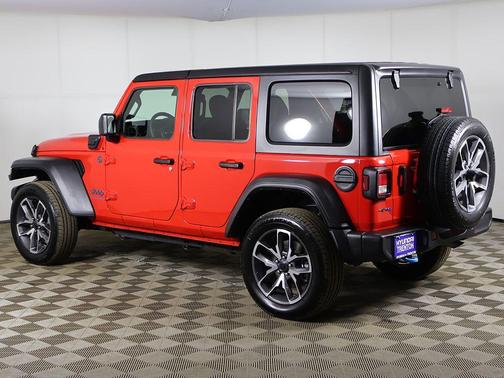 Firecracker Red Clearcoat 2024 Jeep Wrangler 4xe Sport