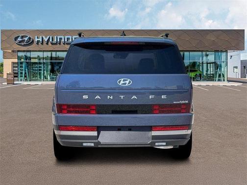 Atlantic Blue 2026 Hyundai SANTA FE HEV Limited