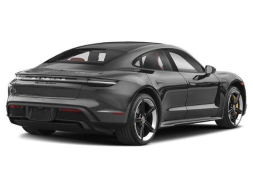 Volcano Grey Metallic 2021 Porsche Taycan Turbo S