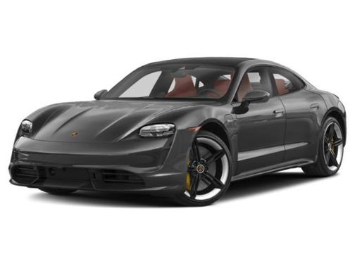 Volcano Grey Metallic 2021 Porsche Taycan Turbo S