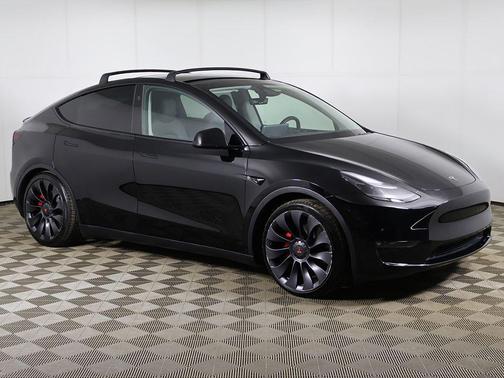 Black 2024 Tesla Model Y Performance