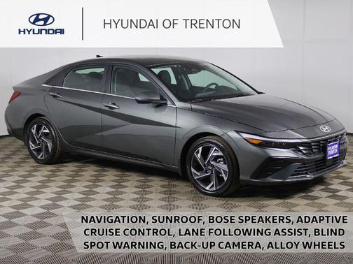 Amazon Gray 2025 Hyundai ELANTRA Limited