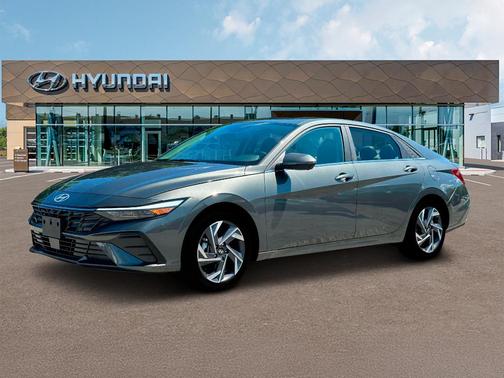 Amazon Gray 2025 Hyundai ELANTRA Limited
