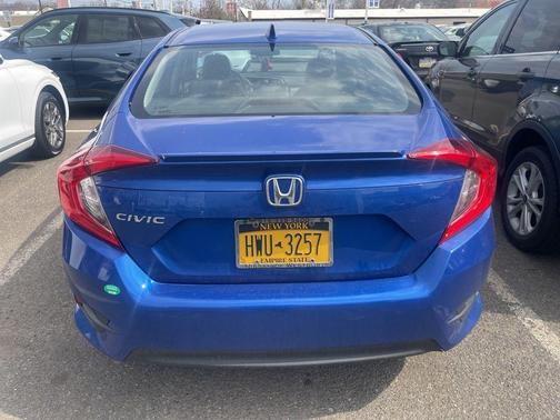 Blue 2018 Honda Civic EX-L