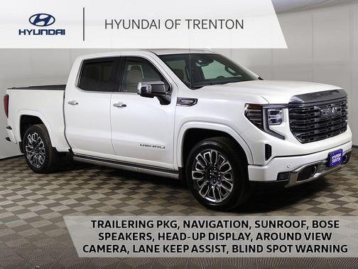 White Frost Tri-Coat 2024 GMC Sierra 1500 Denali Ultimate