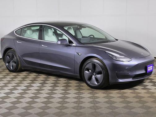 Gray 2020 Tesla Model 3 Long Range