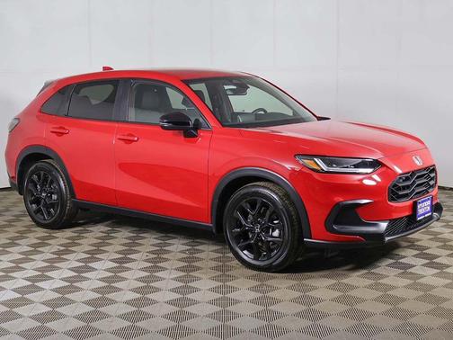 Milano Red 2025 Honda HR-V Sport