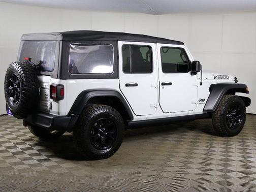 Bright White Clearcoat 2021 Jeep Wrangler Unlimited Sport