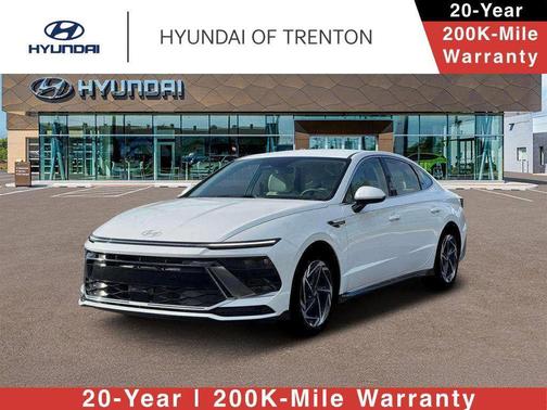 White 2026 Hyundai SONATA SEL Sport