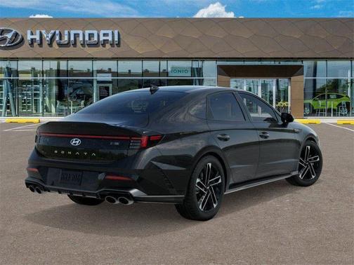 Black 2026 Hyundai SONATA N Line