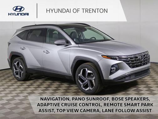 Shimmering Silver 2022 Hyundai TUCSON Limited