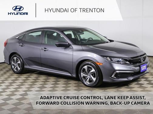 Modern Steel Metallic 2020 Honda Civic LX