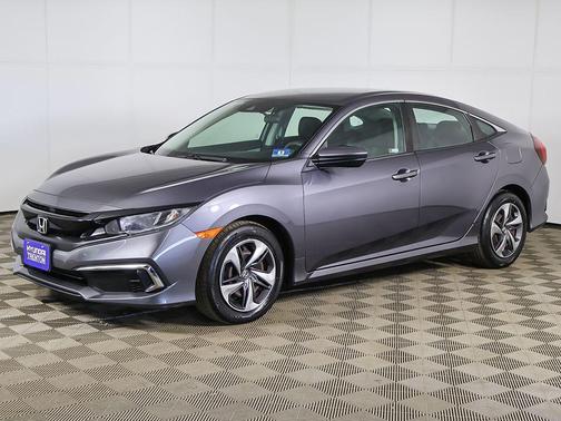 Modern Steel Metallic 2020 Honda Civic LX
