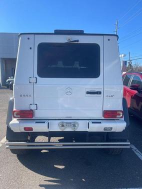 White 2018 Mercedes-Benz G 550 4x4 Squared Base