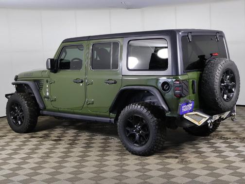 Sarge Green Clearcoat 2021 Jeep Wrangler Unlimited Sport