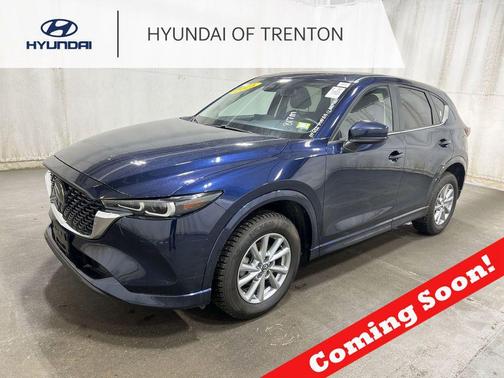 Deep Crystal Blue Mica 2025 Mazda CX-5 2.5 S Preferred Package