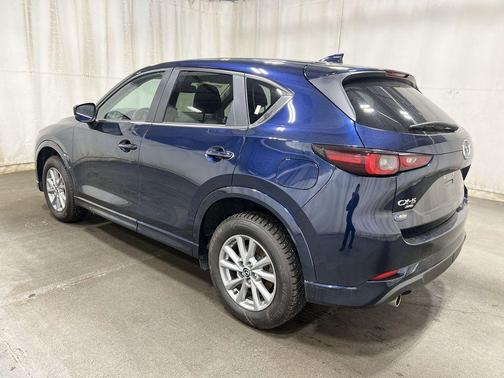Deep Crystal Blue Mica 2025 Mazda CX-5 2.5 S Preferred Package