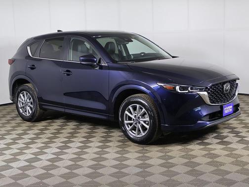 Deep Crystal Blue Mica 2025 Mazda CX-5 2.5 S Preferred Package