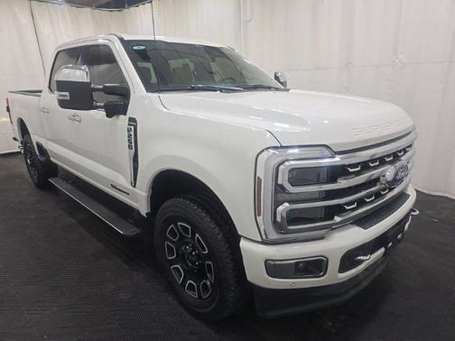 White 2024 Ford F-250 Platinum