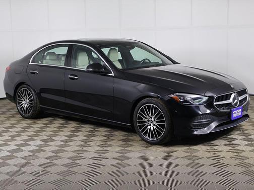 Black 2023 Mercedes-Benz C-Class C 300 4MATIC