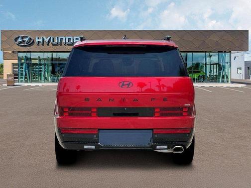 Red 2026 Hyundai SANTA FE Calligraphy
