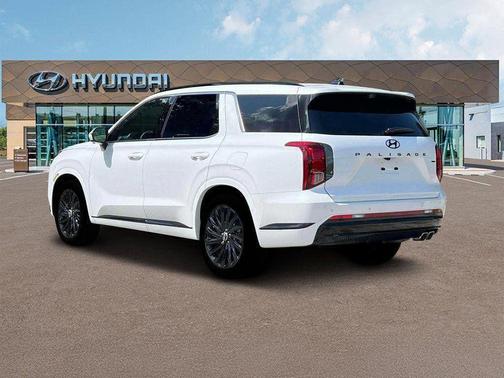 Hyper White 2025 Hyundai PALISADE Calligraphy Night Edition
