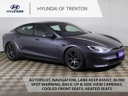 Gray 2022 Tesla Model S Base
