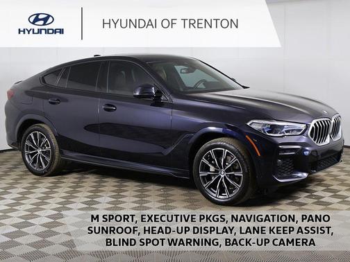 Carbon Black Metallic 2023 BMW X6 xDrive40i