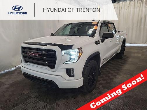 Summit White 2021 GMC Sierra 1500 Elevation