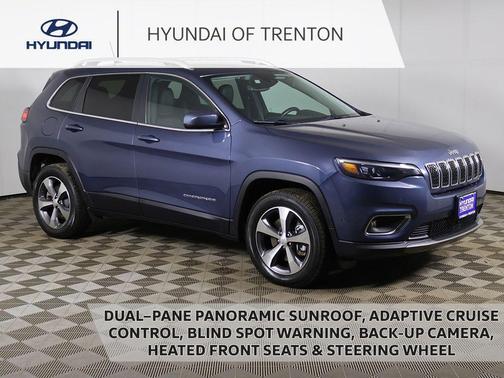 Slate Blue Pearlcoat 2021 Jeep Cherokee Limited