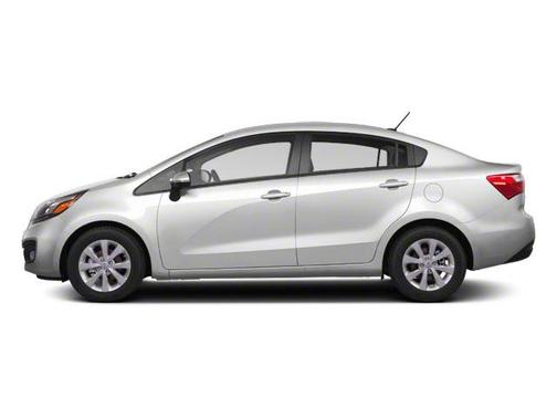 Clear White 2013 Kia Rio LX