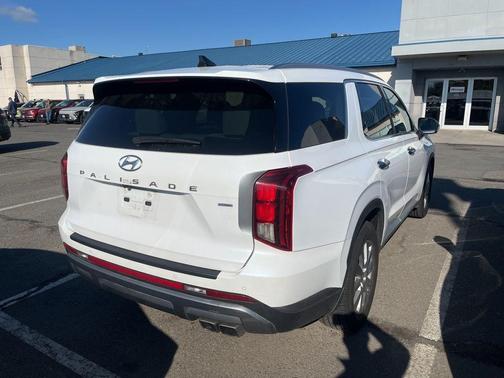 Hyper White 2025 Hyundai PALISADE SEL
