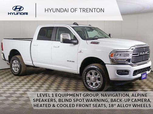 Bright White Clearcoat 2024 RAM 2500 Laramie