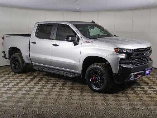Silver Ice Metallic 2021 Chevrolet Silverado 1500 LT Trail Boss
