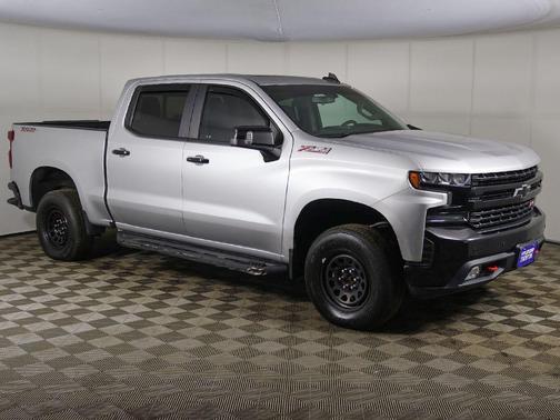 Silver Ice Metallic 2021 Chevrolet Silverado 1500 LT Trail Boss