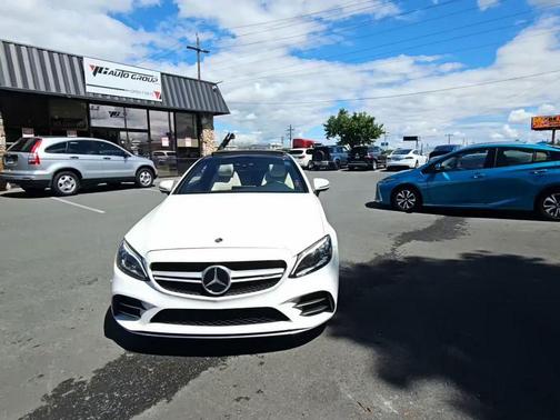 White 2021 Mercedes-Benz AMG C 43 Base 4MATIC