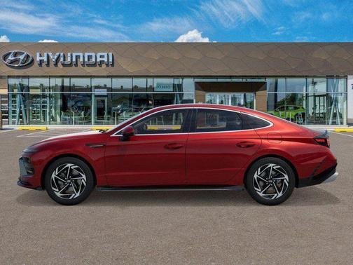 Red 2026 Hyundai SONATA SEL Sport