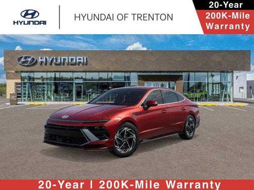 Red 2026 Hyundai SONATA SEL Sport