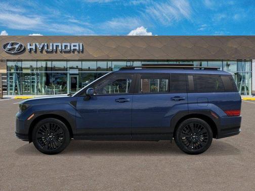 Atlantic Blue 2026 Hyundai SANTA FE HEV Calligraphy